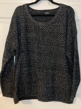 a.n.a (A New Approach) Women's Dark Gray Knit Sweater - Size 2X